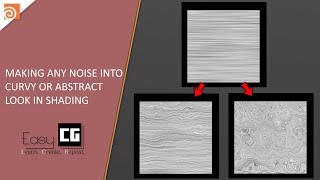 How to Turn Any Noise into a Curvy or Abstract Look in Shading | Houdini + Arnold