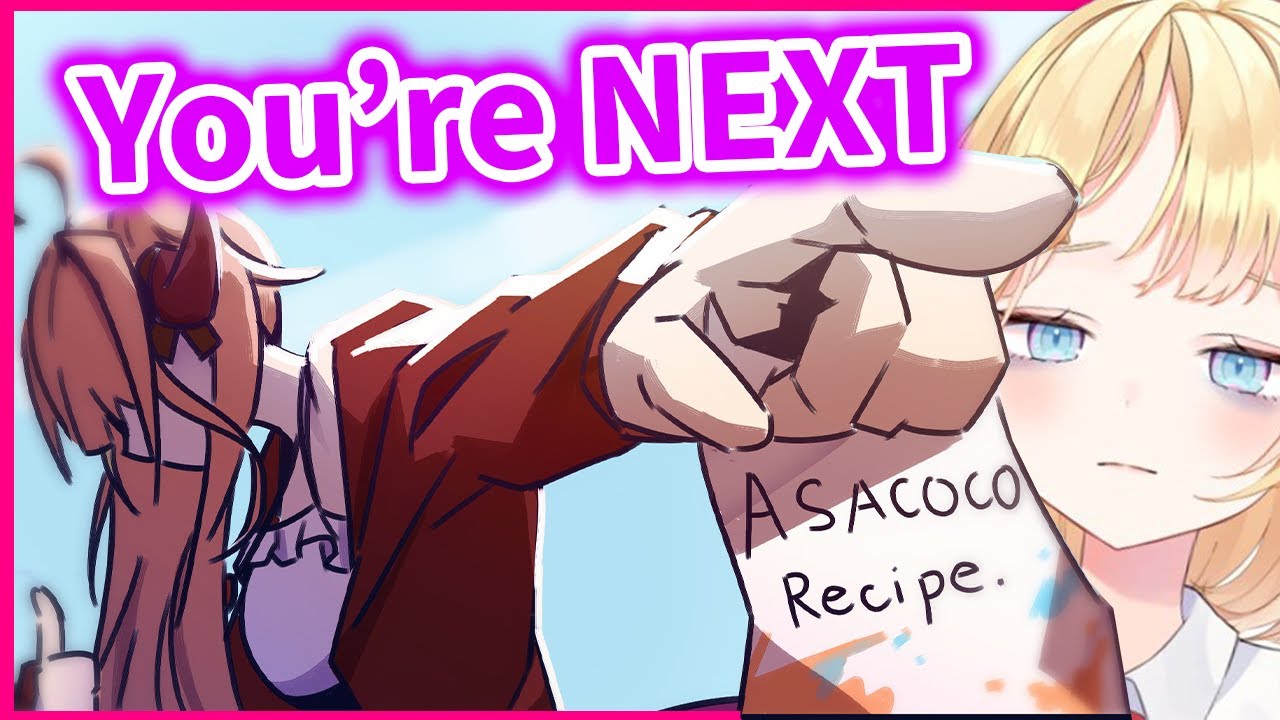 The Legendary Moment Coco hands Over the Asacoco Legacy to Amelia【Hololive】