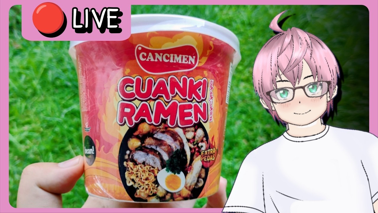 [LIVE] nyobain CUANKI RAMEN cancimen dari alfamart [vTuber Indonesia]