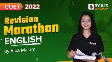 English Marathon for CUET | CUET 2022 English Revision | BYJU’S Exam Prep