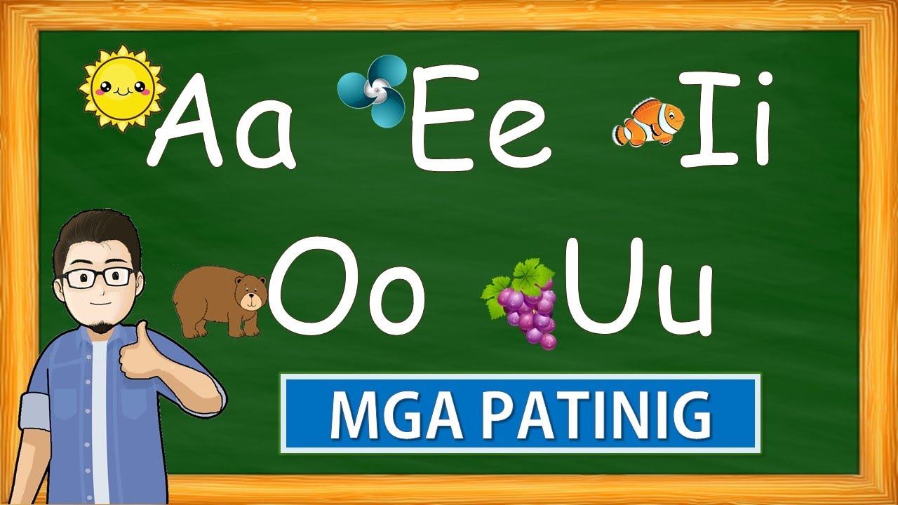 PATINIG || A E I O U || - YouTube