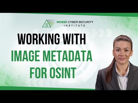 Working with Image Metadata for OSINT