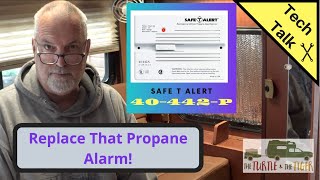 RV Propane Alarm! Replace it!