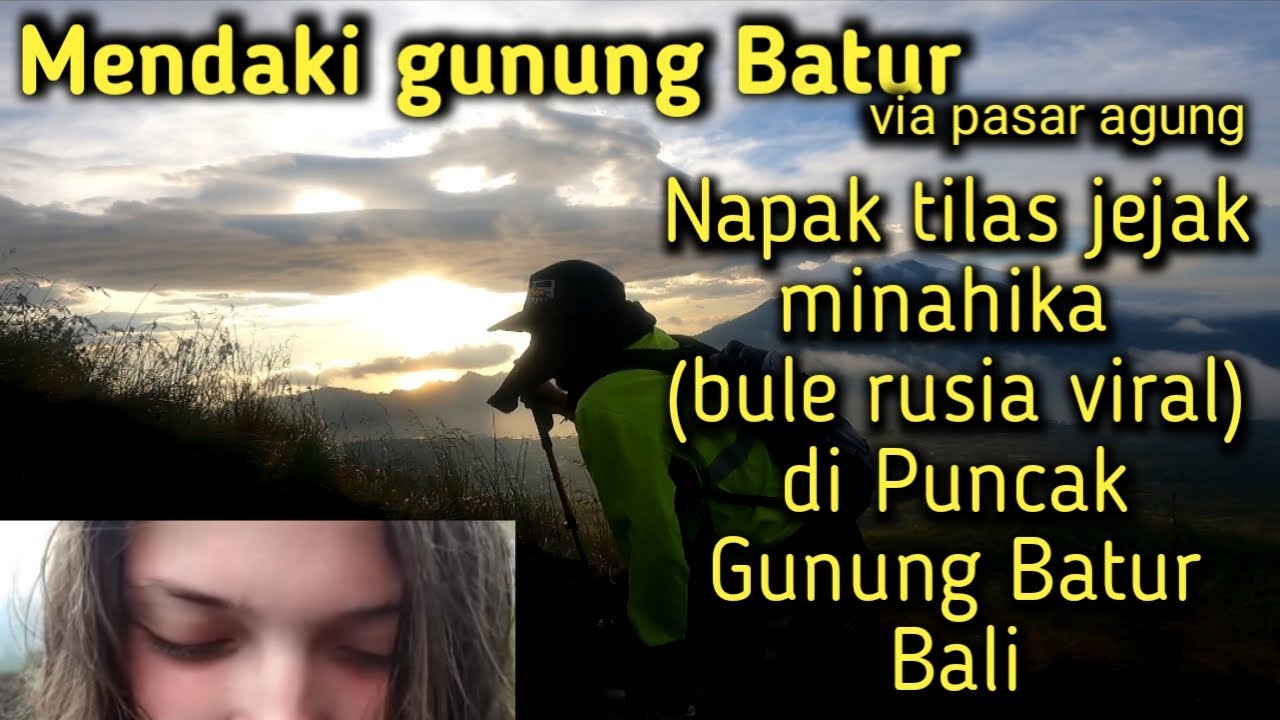 Mihanika Bali - Miha Nika Bule Rusia Buat Konten Viral Di ...