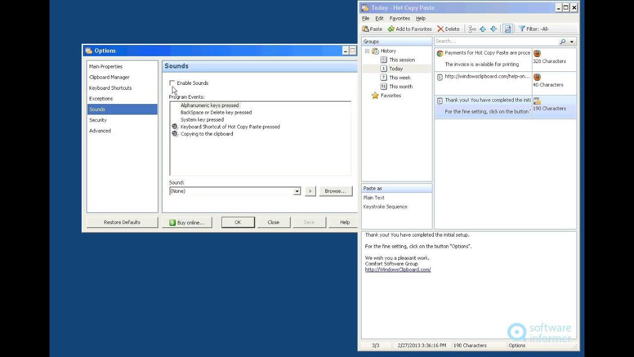 Let's have a look at Hot Copy Paste - YouTube