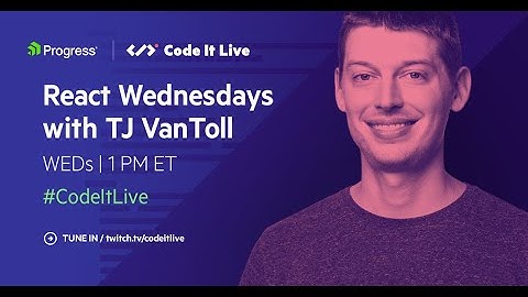 #React Wednesdays: React Unit Testing Workflows with Eric Elliott