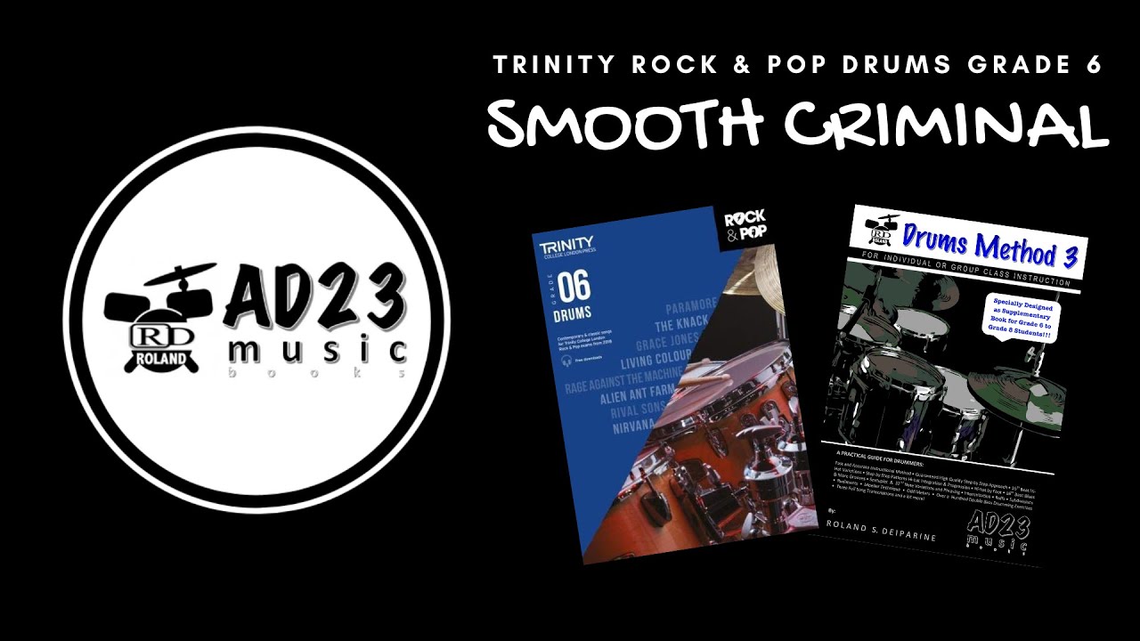 SMOOTH CRIMINAL | Trinity Rock & Pop Drums Grade 6