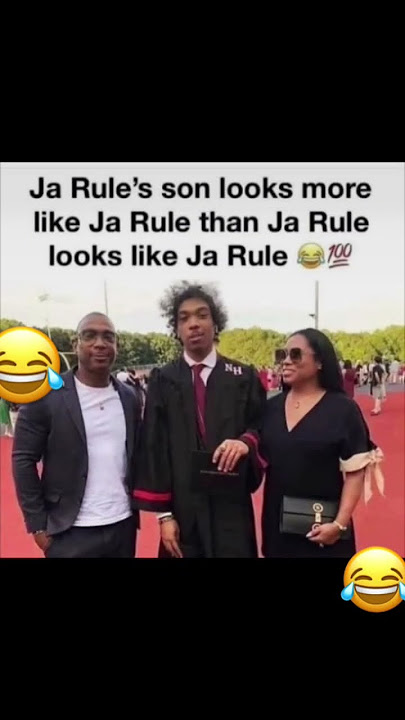 Ja Rule Son #fyp #jarule #music #hiphop #rap #funny #rapper #lol #youtubeshorts #family #father #wow