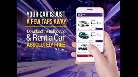 Indigo Rent A Car App Add