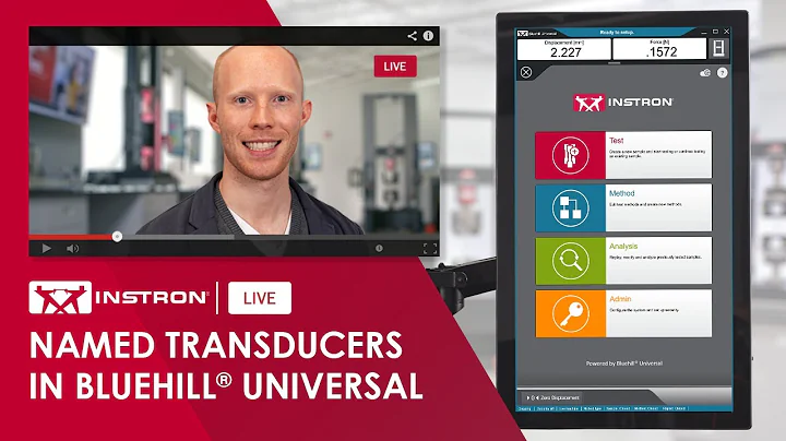 Named Transducers in Bluehill® Universal