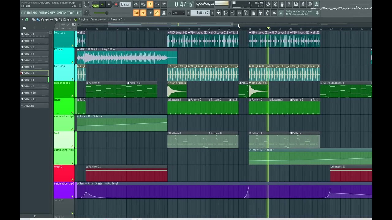 KAROLSTG - Nexus 5 132 BPM 