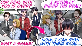 I Wrapped Up the Deal With My Long-Time Client, Who Was Secretly Thrilled But...[RomCom Manga Dub]