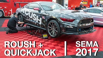 Roush SEMA Drifter Saved by QuickJack