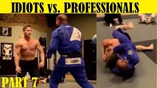 Top 7 Idiots Who Challenged Professional Fighters - Part 7