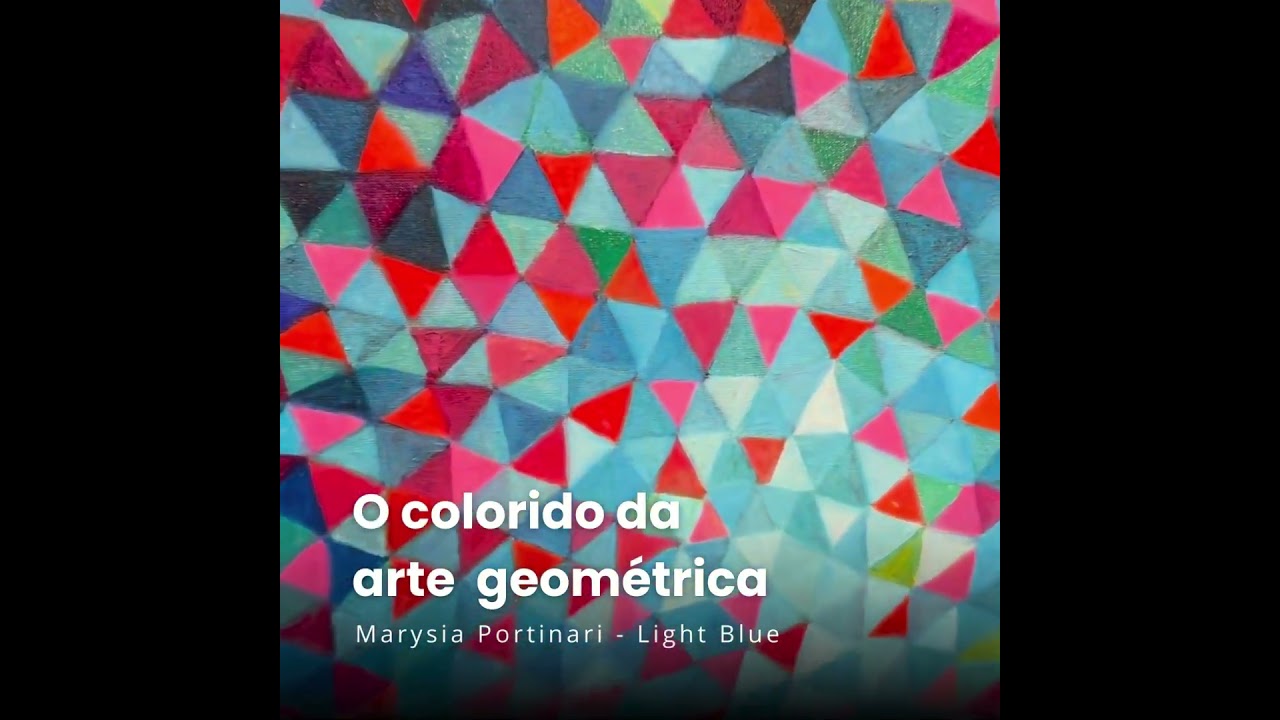O Colorido da arte geométrica 