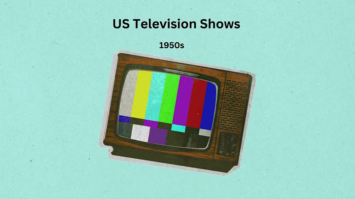 1950s US Television Themes Quiz