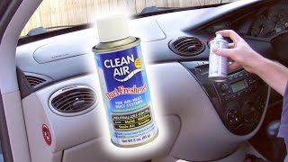 Simple how to: use an aerosol product to treat odors coming from your
dash air vents. this video doubles as a review of clean duct
freshener… amazon link...