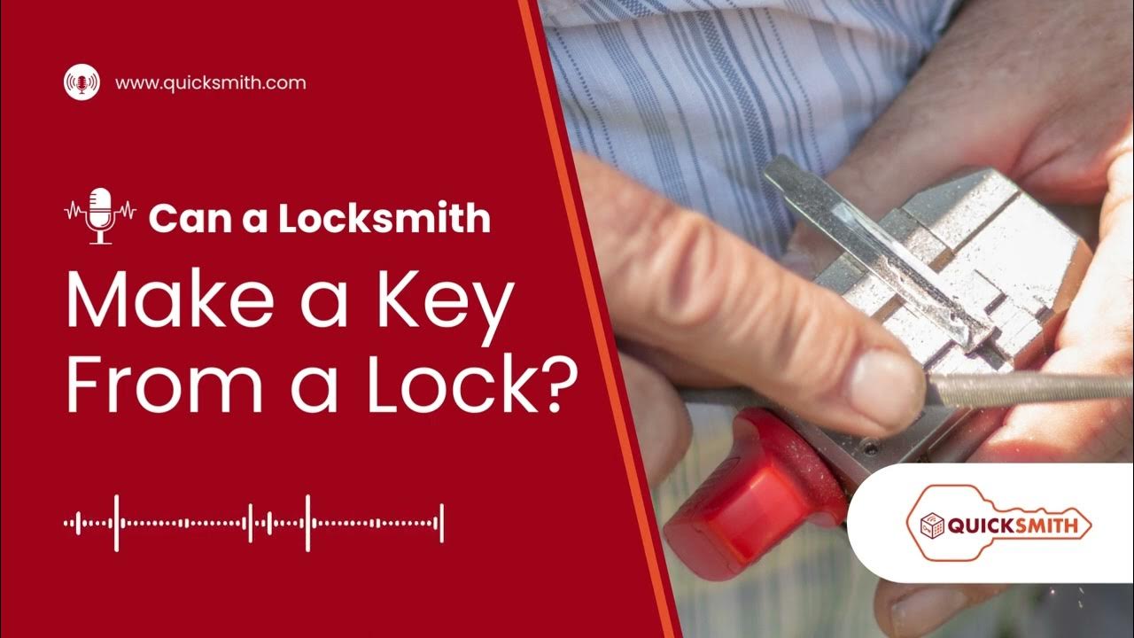 Can a Locksmith Make a Key from a Lock? Yes! YouTube