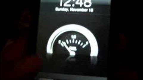 My iPod touch flash player idea