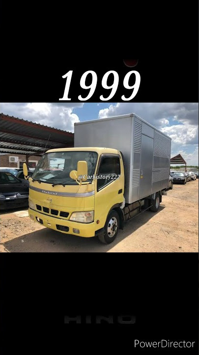 Evolution of Hino Dutro (1999-2023) #hino #hinodutro #viralvideo