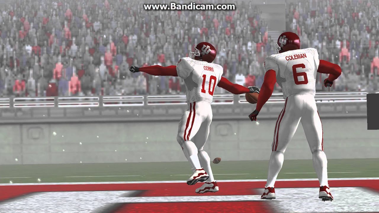 Indiana - Ohio State on PC:  Madden 08 -to- College Football MOD-  CBS type intro mod