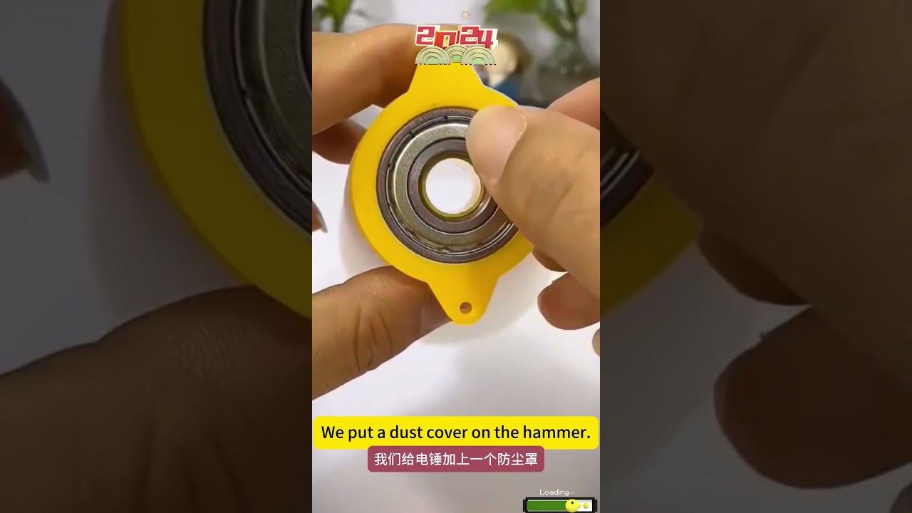 Electric hammer drill dust cover. 