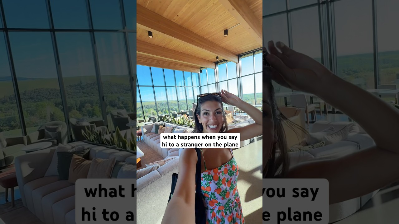 I Met a Stranger on a Plane and Ended Up at a Winery 🍷 Brand Trip Travel Storytime