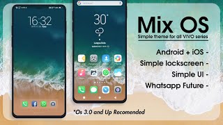 Mix Os Simple theme For all VIVO Series screenshot 4