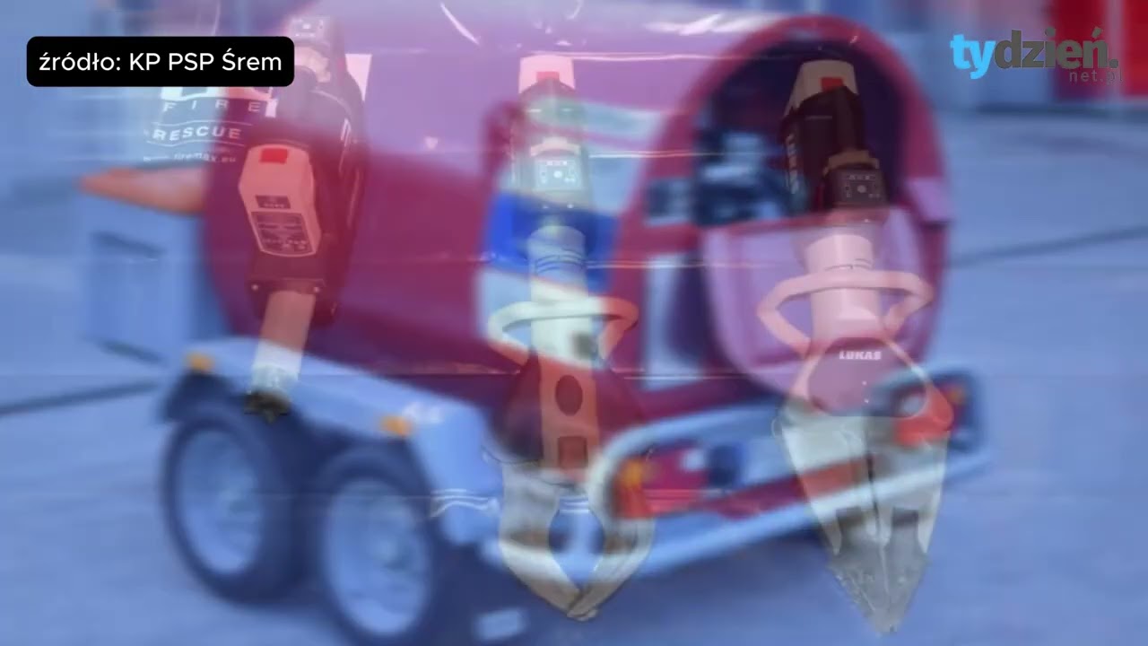 Drony, kamery i ciężkie wozy - zakupy w PSP Śrem