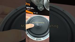Hertz Millie Pro mpk165.3 asmr (mid bass speaker) #hertz #JBL #caraudio #carspeaker #asmr