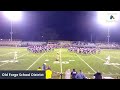 Old Forge High School Cheerleader & Marching Units Halftime Show - 10/17/2020