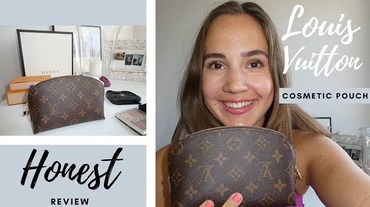 LOUIS VUITTON COSMETIC POUCH/How do I use it?/Is it worth it? HONEST REVIEW