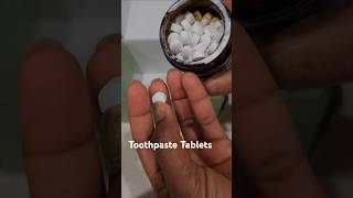 Whiten Teeth Fast with Toothpaste Tablets! #shorts #TeethWhitening #OralCare