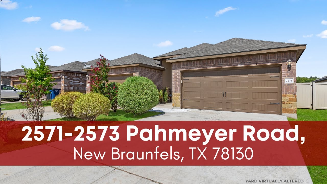 2571-2573 Pahmeyer Road, New Braunfels, Texas 78130
