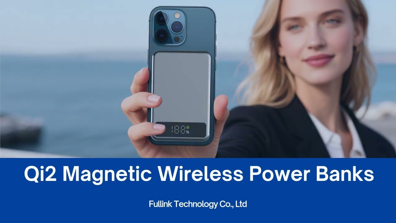 Unlock the future of charging with Qi2-certified magnetic power series!