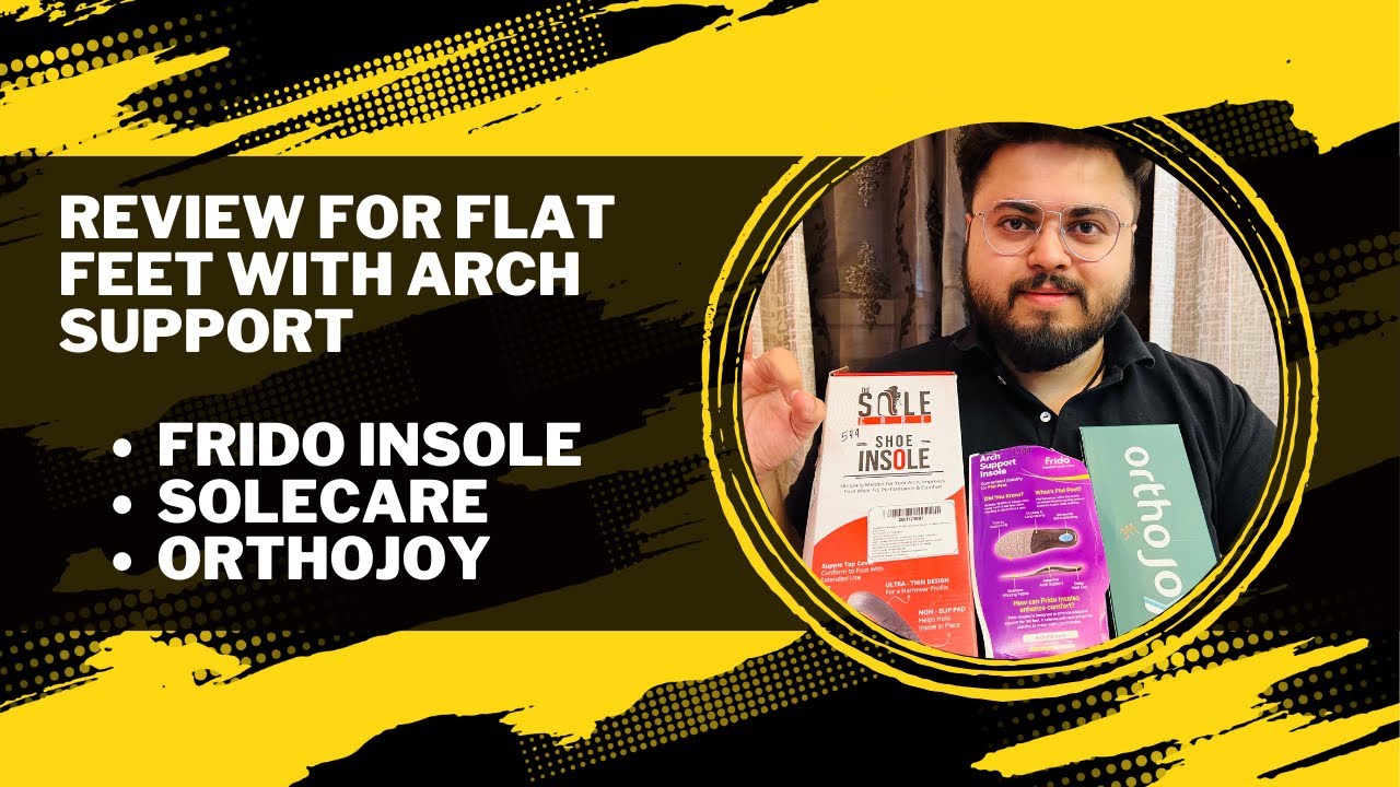 Fido Insole Frido Insole Review For Flat Feet with Arch Support|SoleCare|OrthoJoy ...