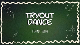 2026-2027 TRYOUT DANCE - FRONT
