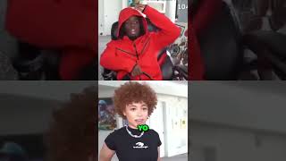 Kai Cenat Wears Red Nike Tech to Impress Ice Spice