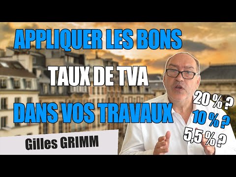 QUELLE TVA POUR VOS TRAVAUX ?