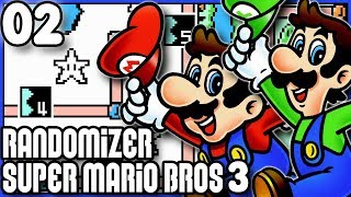 ENEMY PLACEMENTS SO GOOD! Super Mario Bros 3 Randomizer Multiplayer Coop Part 2 - DarkLightBros