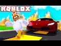 SCAPPA DALLA MACCHINA CATTIVA DI ROBLOX!!