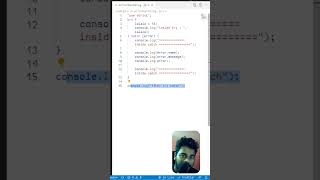 Error handling in javascript #shorts #javascript #tamilshorts #error #short