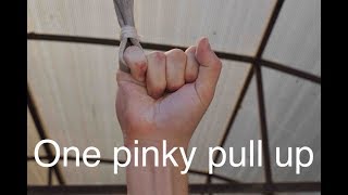 ONE PINKY PULL UP TUTORIAL