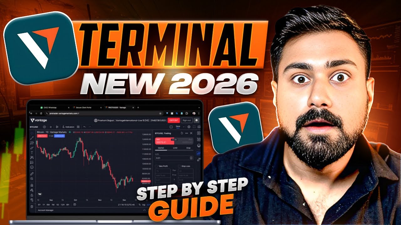 Vantage Trading App Full Guide | Live Trade Example for Beginners (10 ...