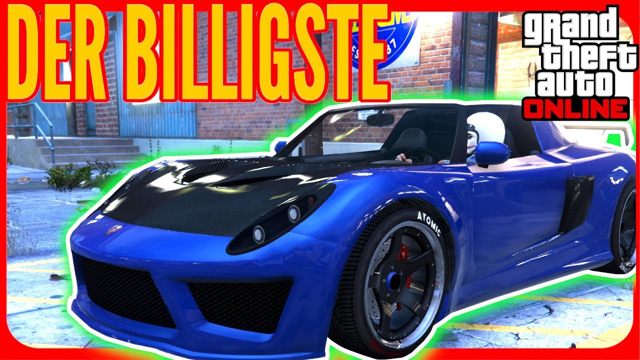 Das Billigste Super Sport Auto In Gta Tuning Test Gta 5 Online Deutsch Youtube