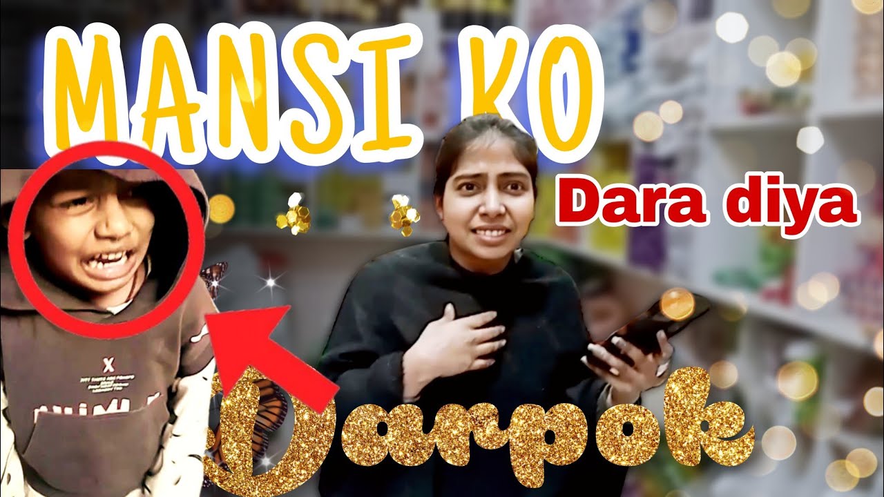 MANSI KO DARA DIYA 😂🕊️