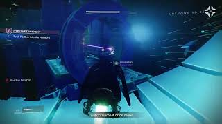 Push Farther Into Network - Sparrow Run: Hypernet Current Strike Gameplay - Destiny 2 Lightfall Part