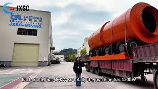 Download Lagu JXSC 2.4m diameter×6m length trommel scrubber will be ship to Guyana MP3