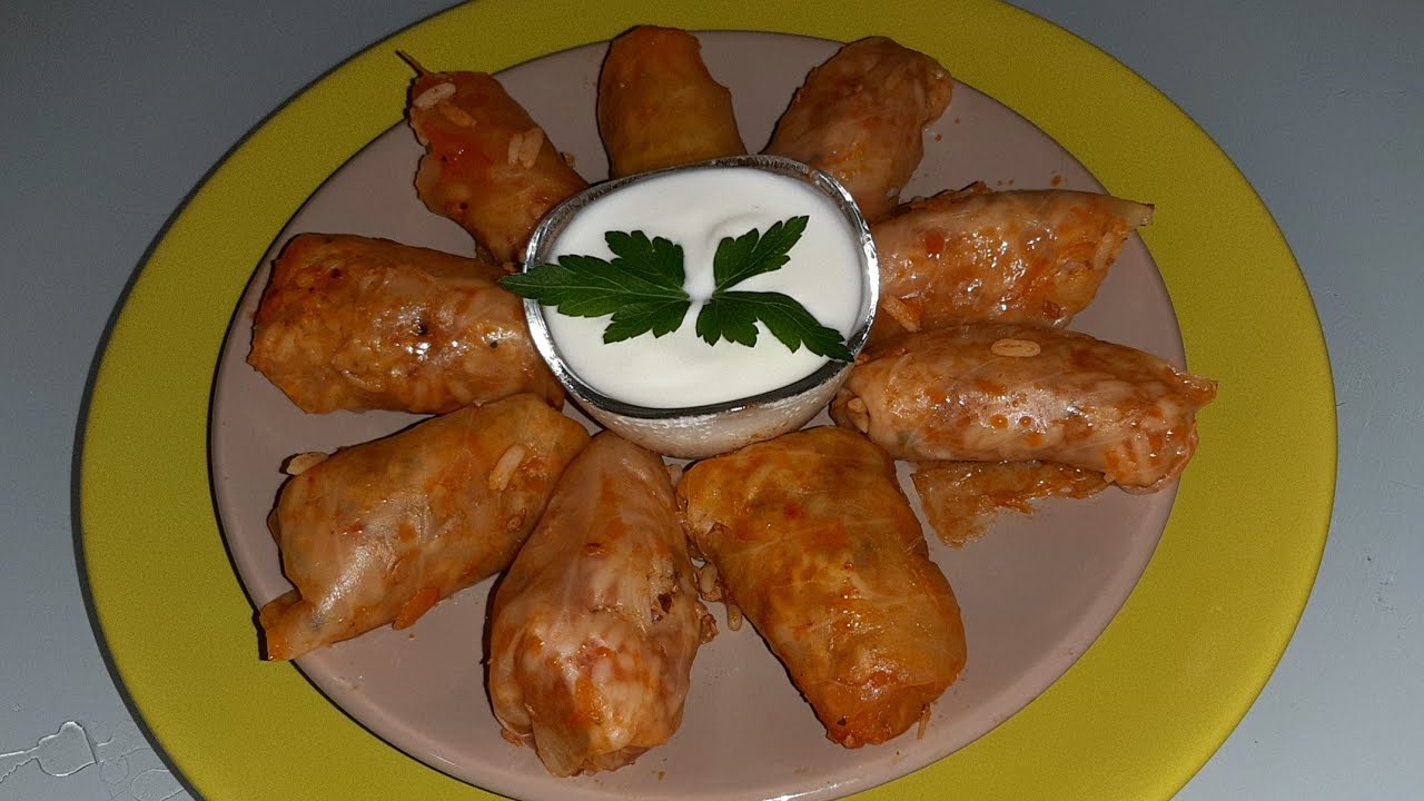 ( Sarmale )Involtini di verza con riso e carne /cabbage rolls