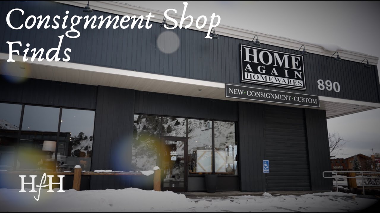 Consignment Shop Finds: Decorating Our Idaho Home